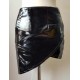 Lacquer, asymmetrical, highly elastic mini skirt,S-6XL