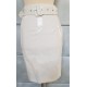 pencil skirt white, size S - 6XL