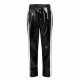 Vinyl jogging pants with white side stripes for him Vinyl jogging pants with white side stripes for him