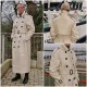 Lackina-Lack classic coat, beige