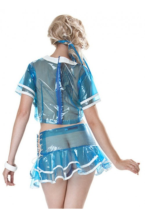 PVC- EVA Sailor Mini Skirt