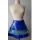 black  Mini-Skirt With PVC