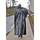 Lackina - vinyl cape with high collar