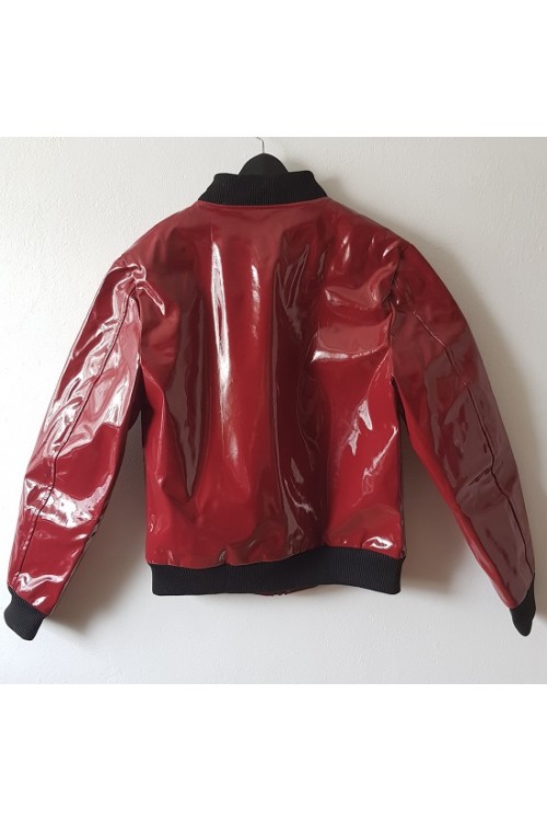 lackina-lack jacket for him long sleeve, wine red, size M-6XL lackina-lack jacket for him long sleeve, wine red, size M-6XL