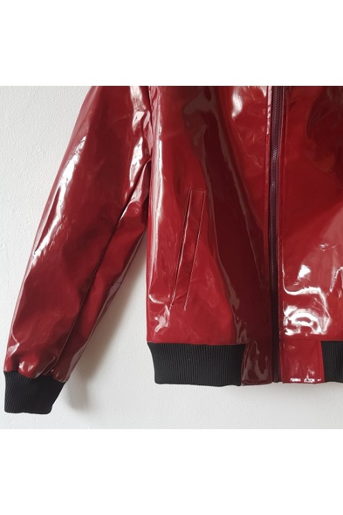 lackina-lack jacket for him long sleeve, wine red, size M-6XL lackina-lack jacket for him long sleeve, wine red, size M-6XL