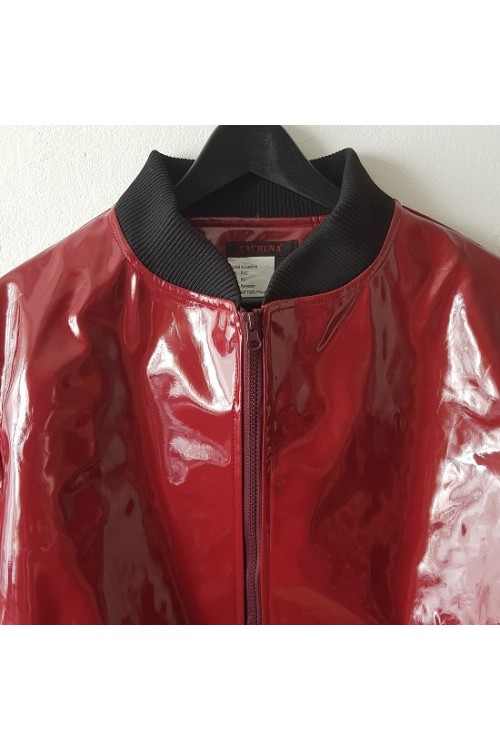 lackina-lack jacket for him long sleeve, wine red, size M-6XL lackina-lack jacket for him long sleeve, wine red, size M-6XL