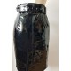 pencil skirt black, size S - 6XL