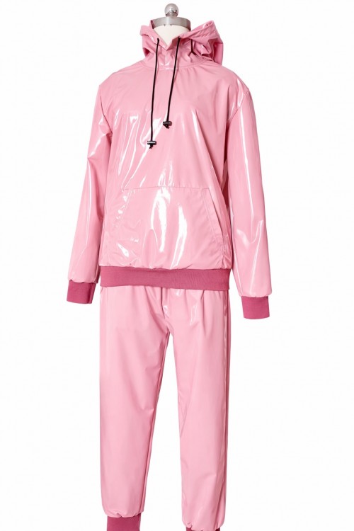 Lackina – Men's Vinyl  Jogging Suit – Sizes M–6XL