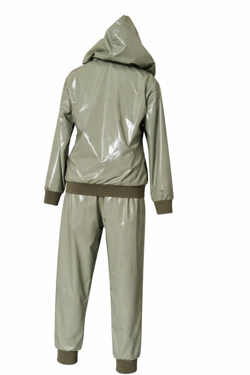 Lackina – Men's Vinyl  Jogging Suit – Sizes M–6XL