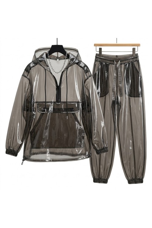 Transparent ,PVC , EVA ,Klinik Kleid,durchsichtig
